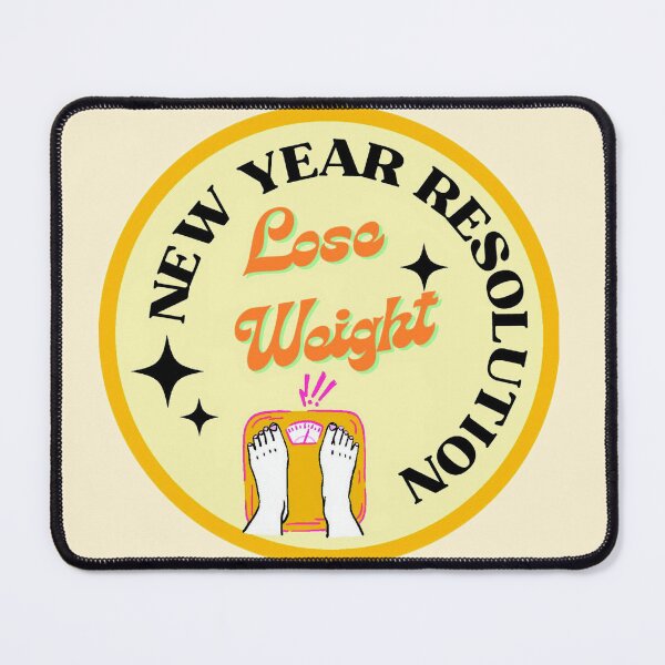 Item preview, New Year Resolution - Lose Weight designed and sold by aywchen.