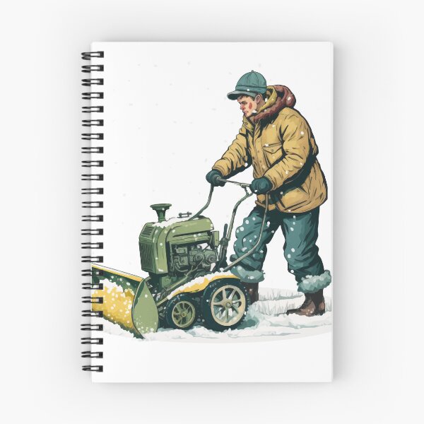 Item preview, Funny Snow shoveler, Snow Blower,  Snowblower Removal designed and sold by StarSlight1.