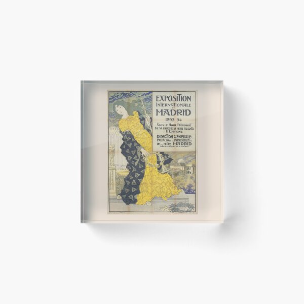 Item preview, Eugene Grasset  Madrid International Exhibition designed and sold by TeeARTHY.