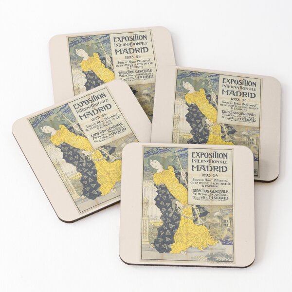 Item preview, Eugene Grasset  Madrid International Exhibition designed and sold by TeeARTHY.