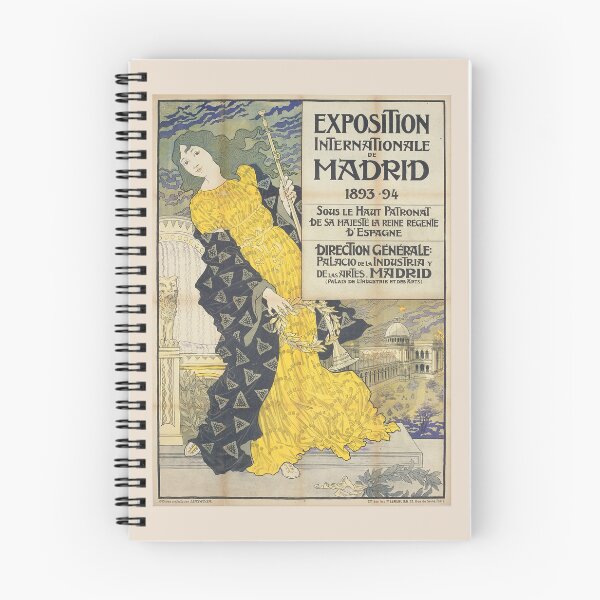 Item preview, Eugene Grasset  Madrid International Exhibition designed and sold by TeeARTHY.