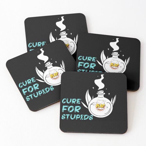 Item preview, A cure for stupid people designed and sold by niamatollah ⭐⭐⭐⭐⭐(2,5k+).