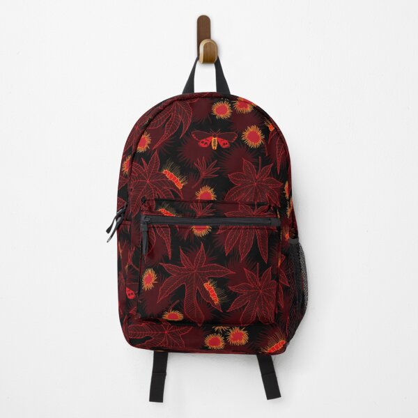 Vista previa del artículo con la obra «ricinus y polillas - rojo oscuro», diseñado y vendido por kobyakov.
