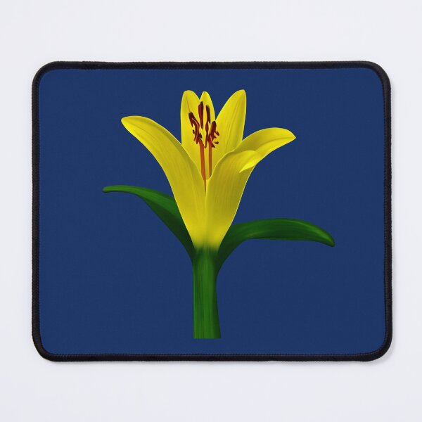 Item preview, Yellow lily flower designed and sold by gramizzia.