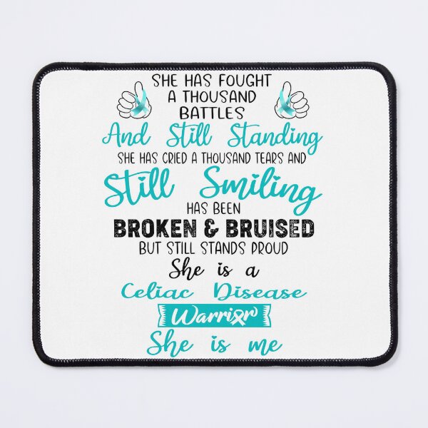 Item preview, Celiac Disease Warrior SHE IS ME - Support Celiac Disease Fighter Gifts designed and sold by Berriosly.