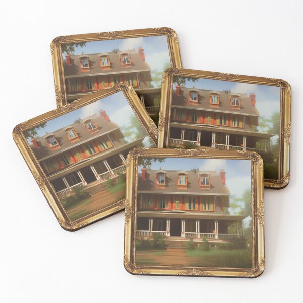 Item preview, Colorful Early Colonial Home 1 designed and sold by AdaptiveReuse.