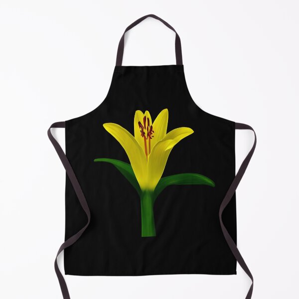 Item preview, Yellow lily flower designed and sold by gramizzia.
