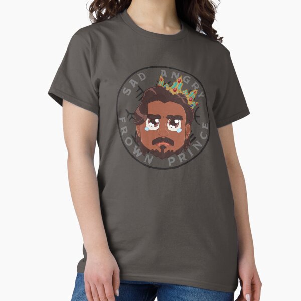 Sad Angry Frown Prince Classic T-Shirt