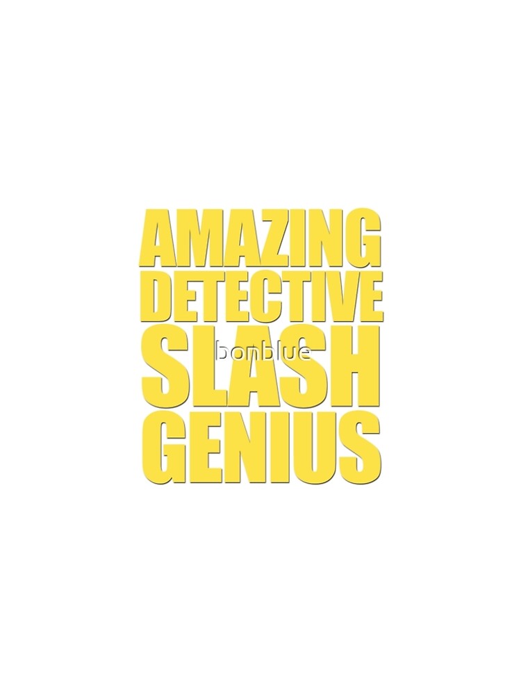 quot Brooklyn Nine Nine Amazing Detective Slash Genius quot A Line Dress for