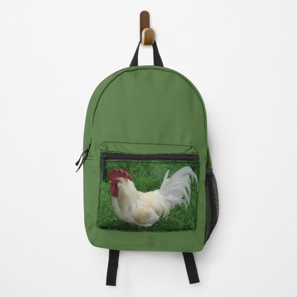 Item preview, Proud rooster with white feathers // designed and sold by Lillrose.