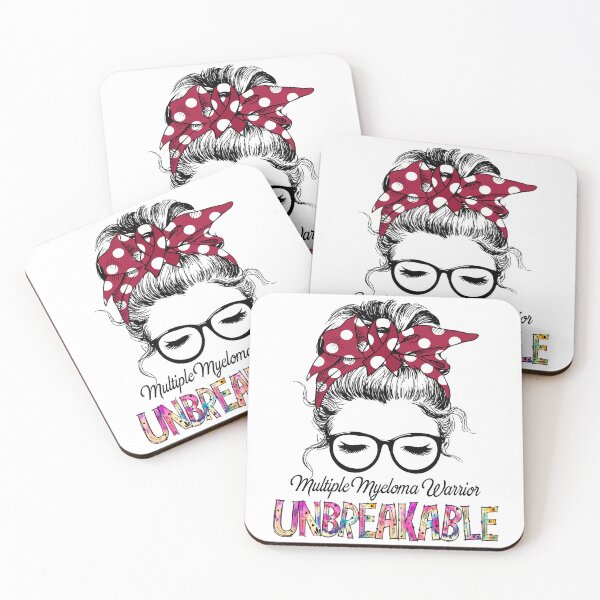 Item preview, Multiple Myeloma Warrior - UNBREAKABLE - Multiple Myeloma Ribbon designed and sold by Tifrop.