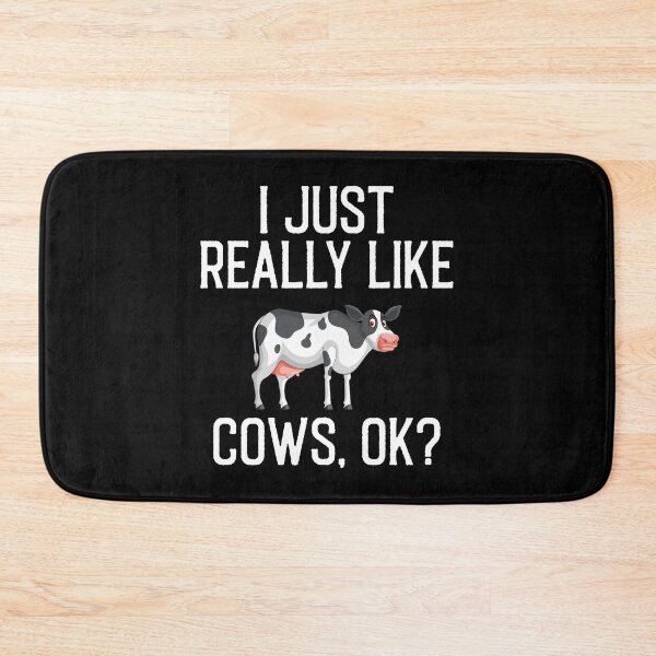 Item preview, I Just Really Like Cows ok? - Funny Cow Lovers Gift designed and sold by Creative Angel.