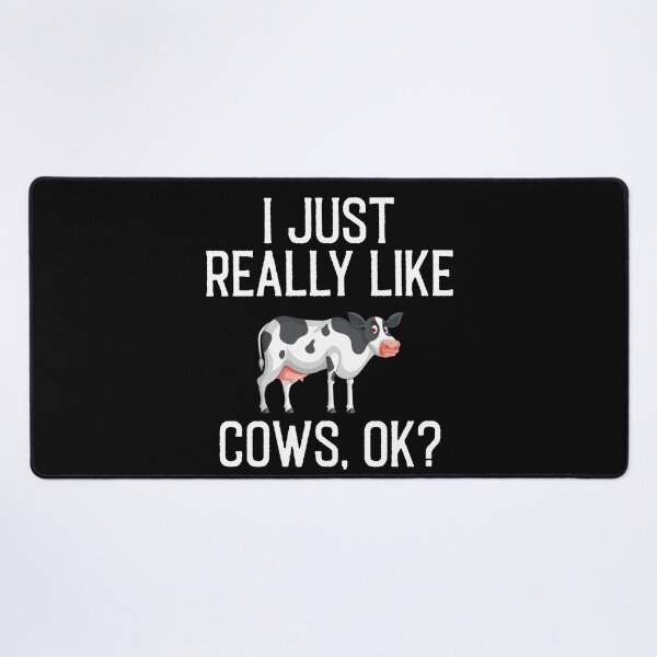 Item preview, I Just Really Like Cows ok? - Funny Cow Lovers Gift designed and sold by Creative Angel.