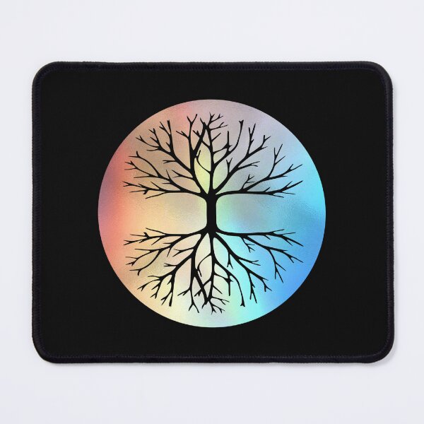 Item preview, Tree silhouette in circle designed and sold by AR-Daydreams.