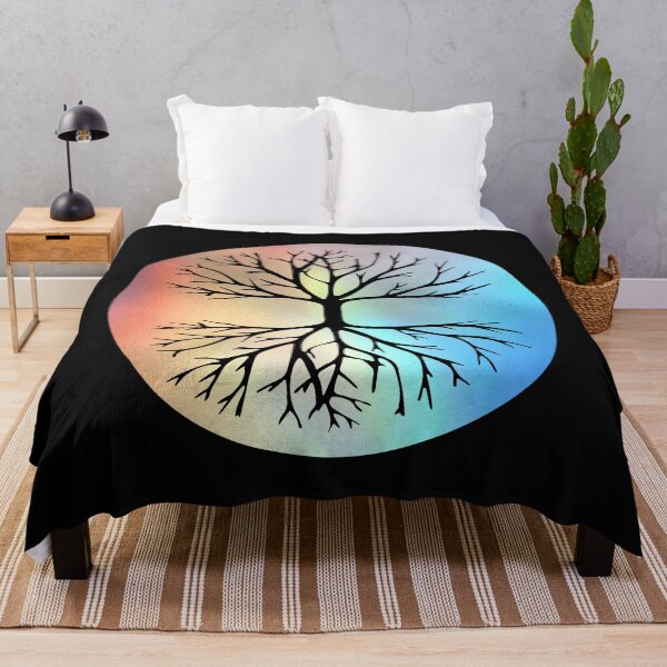 Item preview, Tree silhouette in circle designed and sold by AR-Daydreams.