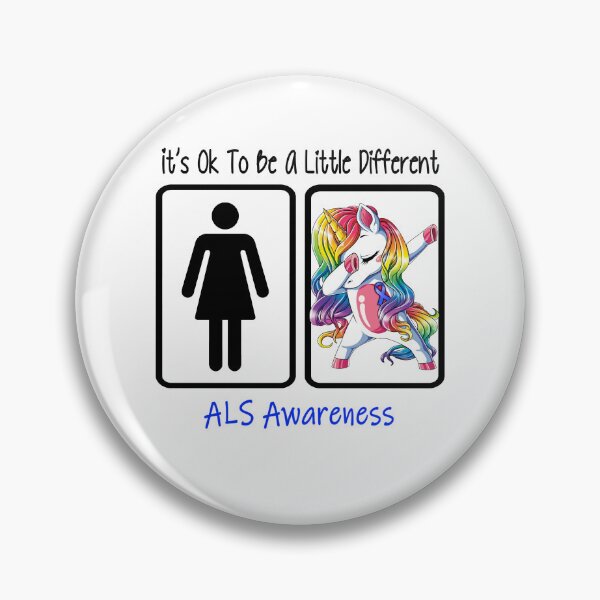 Item preview, ALS Awareness - It is Ok To Be A Little Different designed and sold by RekaJoJo.