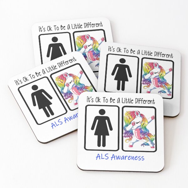 Item preview, ALS Awareness - It is Ok To Be A Little Different designed and sold by RekaJoJo.