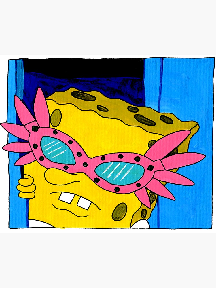 Bob esponja 2025 gafas rosas