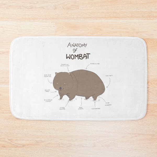 Item preview, wombat anatomy designed and sold by BHAVANI REDDY.