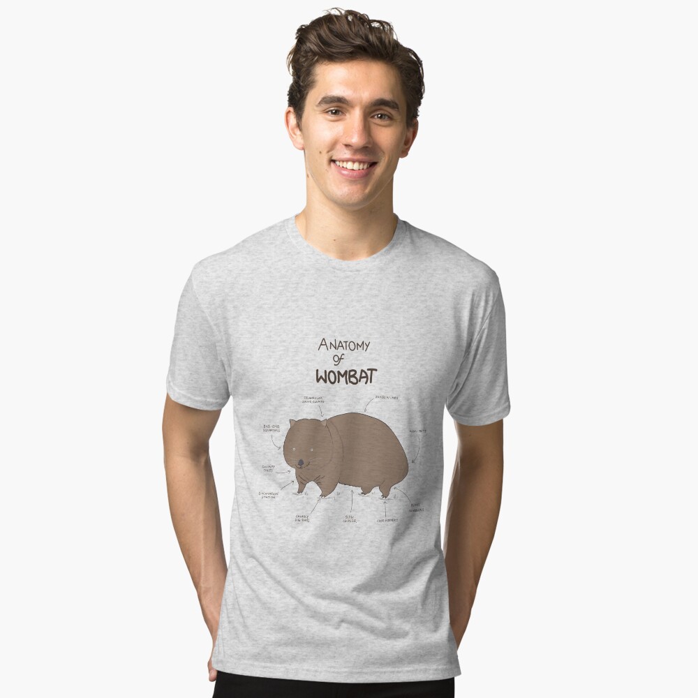 Vista previa del artículo con la obra «Camiseta de tejido mixto», diseñado y vendido por R-Y-T-H-M.