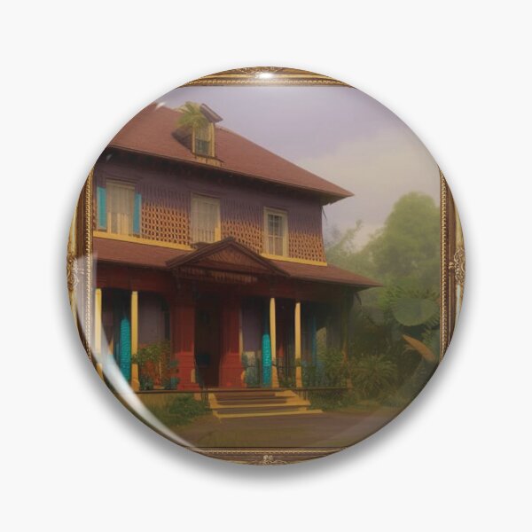 Item preview, Colorful Early Colonial Home 2 designed and sold by AdaptiveReuse.
