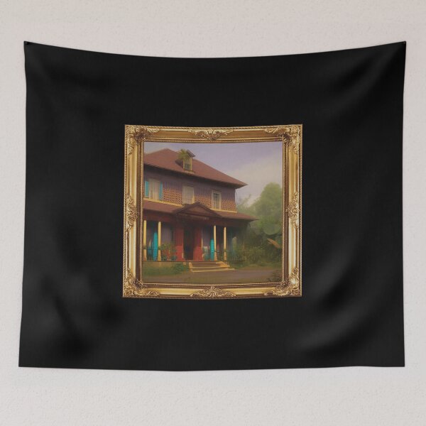 Item preview, Colorful Early Colonial Home 2 designed and sold by AdaptiveReuse.