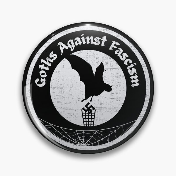 Item preview, Goths Against Fascism designed and sold by LeftistLessons.