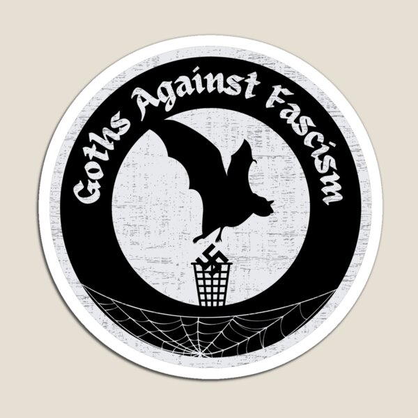 Item preview, Goths Against Fascism designed and sold by LeftistLessons.