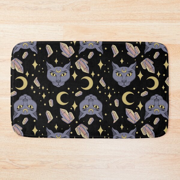 Item preview, Mystical Cat Pattern designed and sold by Sugar Serpent.