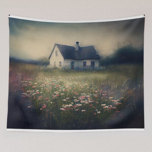 Item preview, Cottage in the field of roses 1 designed and sold by Laguardia3D.