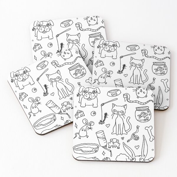 Item preview, Pets Coloring Page designed and sold by plotDriving-NPC.