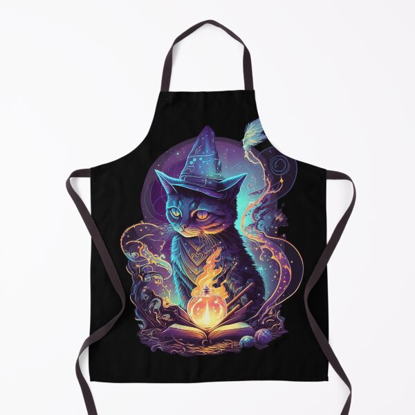 Item preview, Arcane-Flame Cat designed and sold by 9LivesCats.