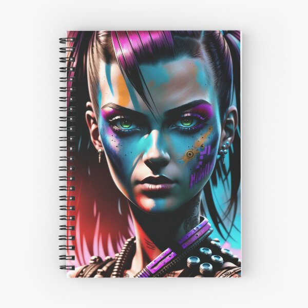 Item preview, Inkpunk girl artwork 47 designed and sold by PunkerLazar.