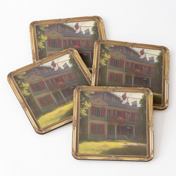 Item preview, Colorful Early Colonial Home 3 designed and sold by AdaptiveReuse.