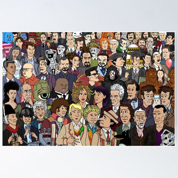 In Print Cast Poster