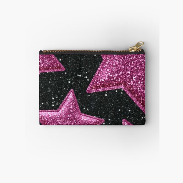 Item preview, Shiny black & pink stars designed and sold by nataliabrito.
