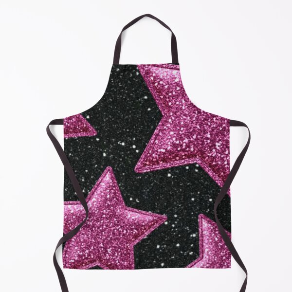 Item preview, Shiny black & pink stars designed and sold by nataliabrito.