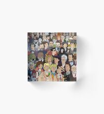 In Print Cast Acrylic Block