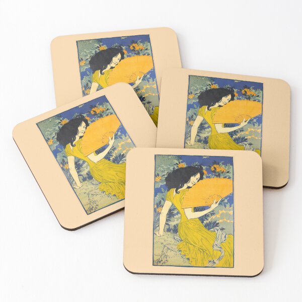 Item preview, Eugene Grasset The Fan designed and sold by TeeARTHY.