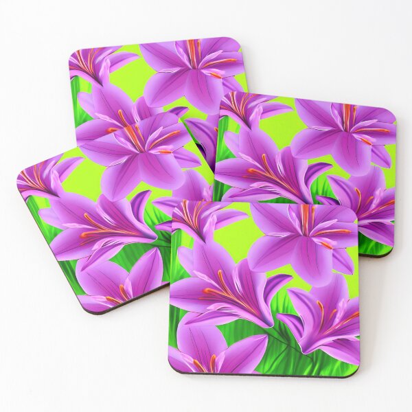 Item preview, Purple lily flower designed and sold by gramizzia.