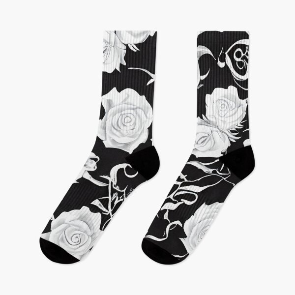 Item preview, White Roses designed and sold by Poetic Patterns Studio.