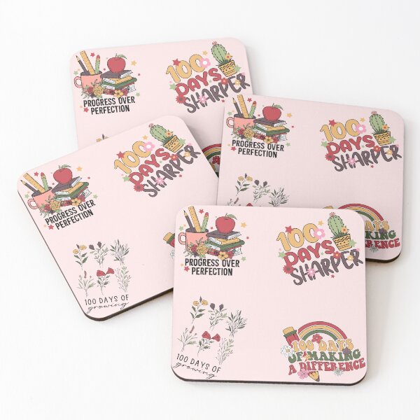 Item preview, Level Completed 100 Days Of School Stickers Pack designed and sold by Yourfavshop600.