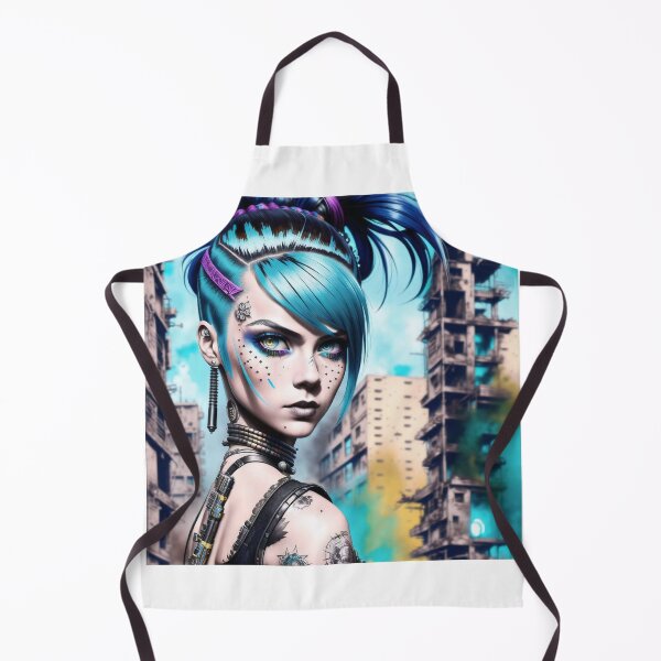 Item preview, Inkpunk girl artwork 48 designed and sold by PunkerLazar.