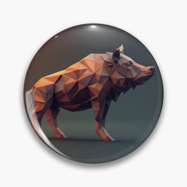 Item preview, LowPoly Boar designed and sold by LowPolyStation.