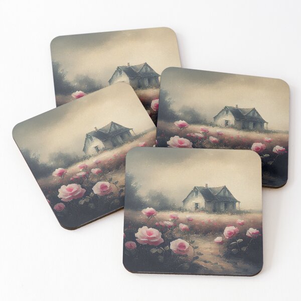 Item preview, Cottage in the field of roses 4 designed and sold by Laguardia3D.