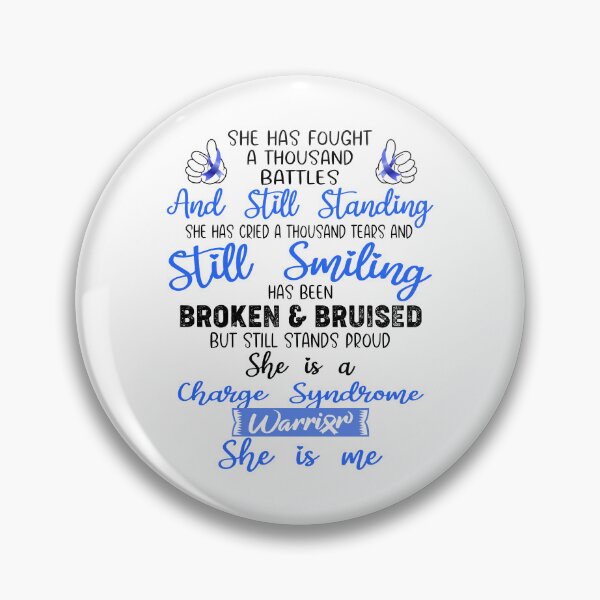 Item preview, Charge Syndrome Warrior SHE IS ME - Support Charge Syndrome Fighter Gifts designed and sold by Berriosly.