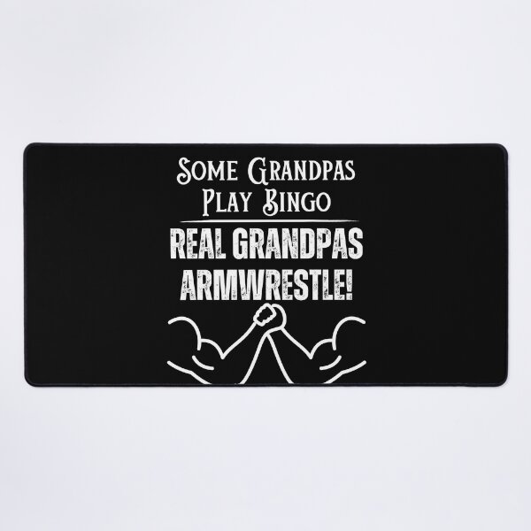 Item preview, Some Grandpas Play Bingo, Real Grandpas Armwrestler designed and sold by Constant Readers.