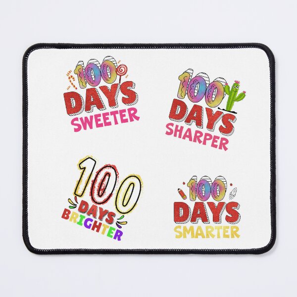 Item preview, Level Completed 100 Days Of School Stickers Pack designed and sold by Yourfavshop600.