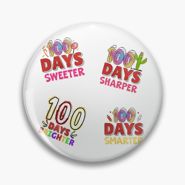 Item preview, Level Completed 100 Days Of School Stickers Pack designed and sold by Yourfavshop600.