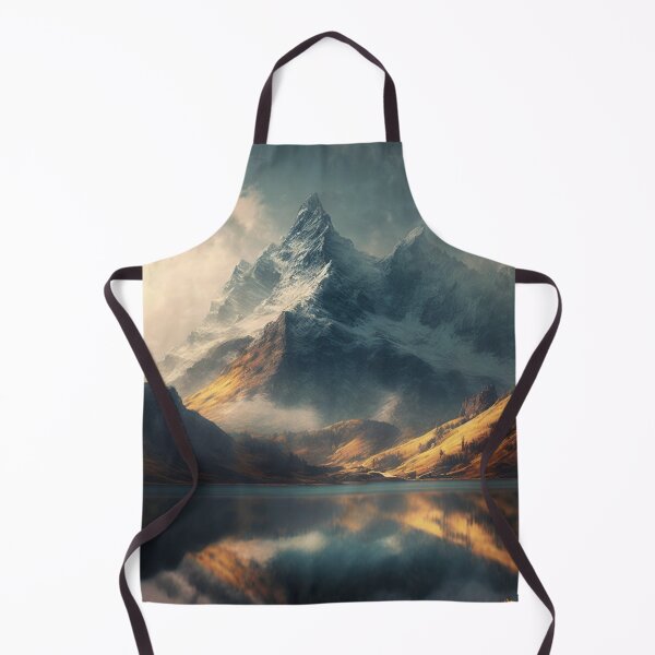 Item preview, Misty Mountain Lake designed and sold by UbeeU-Pixels.